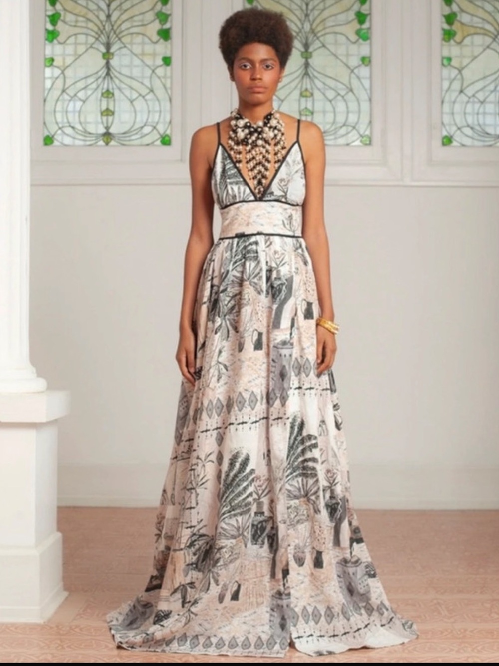Ophelie Dress from the Galerie Blanc collection by Isla & White size M